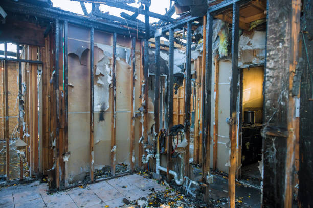 Professional Soot Cleanup technician working in Sugar Creek, MO
